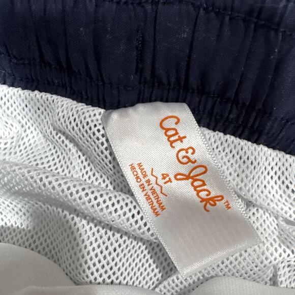 Marvel Spider Man Swim Rashguard Shorts Boys 4T Cat & Jack Wippette Swimwear Lot - Picture 10 of 14